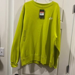 Lime Green Nike Sweatshirt
